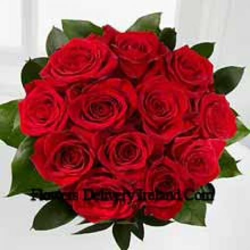 11 Rose Rosse Eleganti