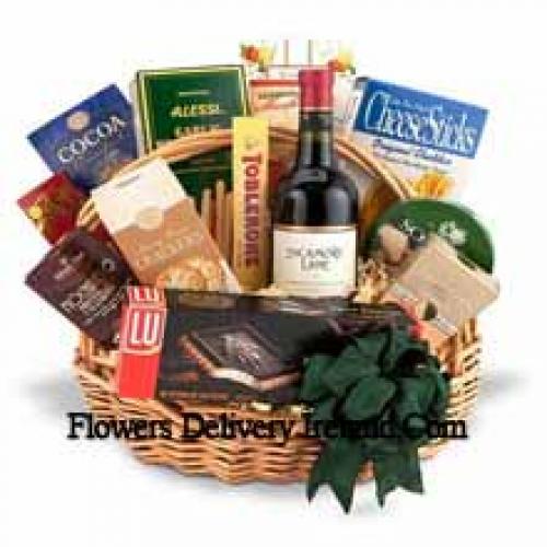 Hamper Containing Exotic Wine